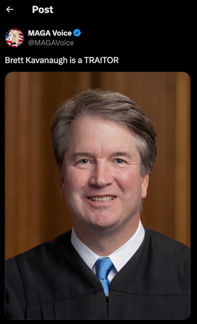 MAGA Voice post