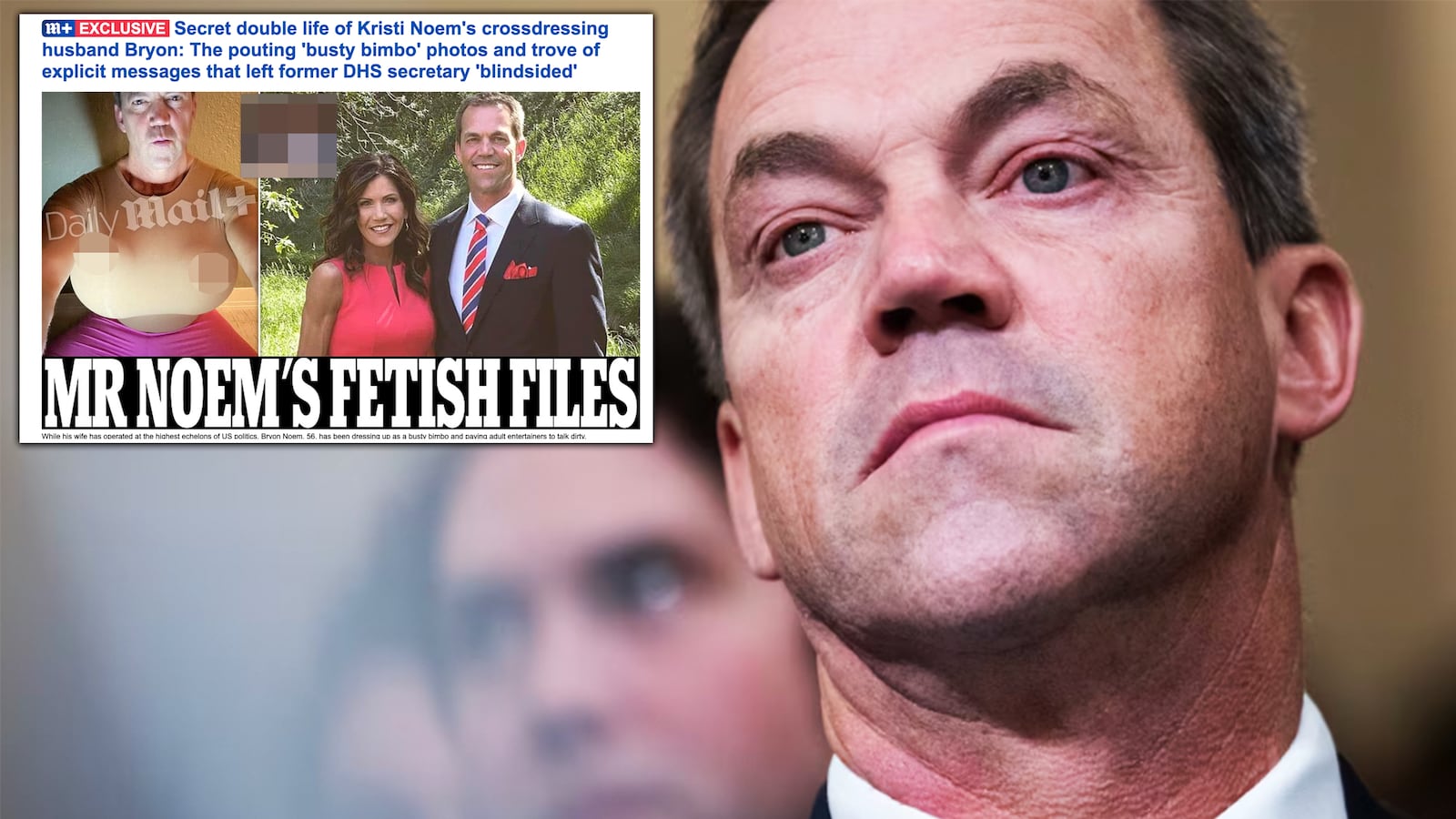 Kristi Noem's Kinky 'Bimbofication' Husband Threatens to Tell All