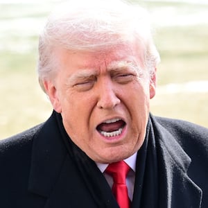President Donald Trump speaks to reporters before departing the White House in Washington, United States, on January 27, 2026.