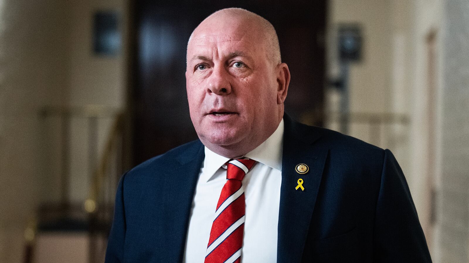 UNITED STATES - JUNE 4: Rep. Dave Taylor, R-Ohio, leaves a meeting of the House Republican Conference in the U.S. Capitol on Wednesday, June 4, 2025. (Tom Williams/CQ-Roll Call, Inc via Getty Images)