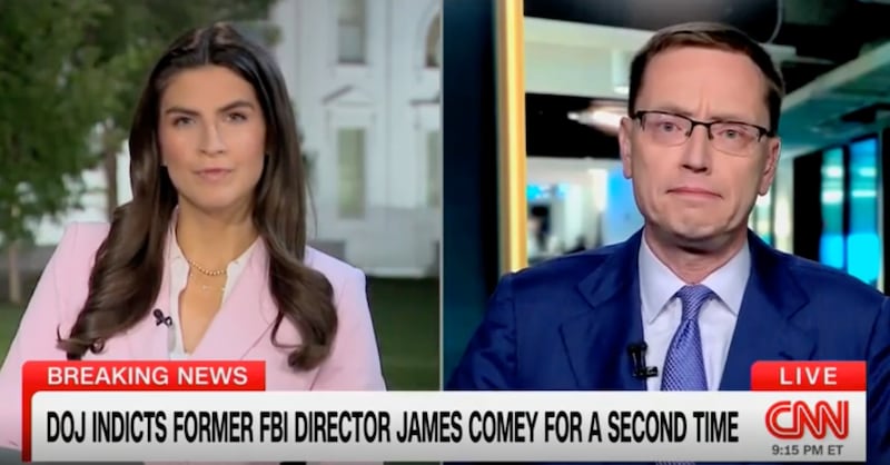 Kaitlan Collins interviews Tom Dupree on CNN.