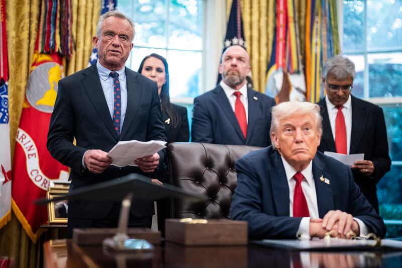 Donald Trump picked Kennedy to lead the Department of Health and Human Services over the objections of many in the medical community and Kennedy's own family.