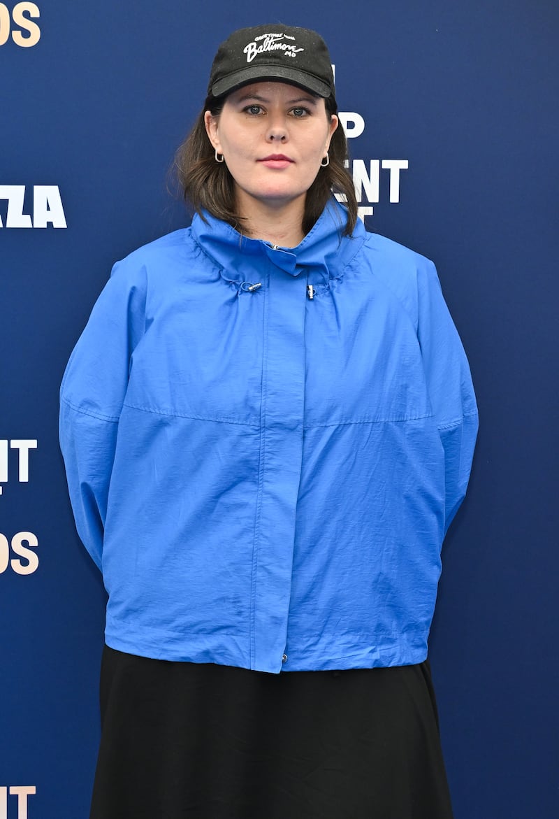 Emma Hannaway at the 2026 Film Independent Spirit Awards held at the Hollywood Palladium on February 15, 2026 in Los Angeles, California. (Photo by Earl Gibson III/Deadline via Getty Images)