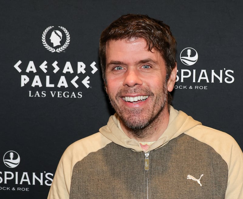 Perez Hilton attends the grand opening of Caspian's Cocktails & Caviar at Caesars Palace on January 10, 2025 in Las Vegas, Nevada.