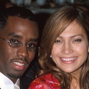 Jennifer Lopez with Sean “Diddy” Combs.