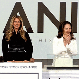 Melania Trump at NYSE