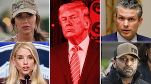 Donald Trump cabinet photo illustration