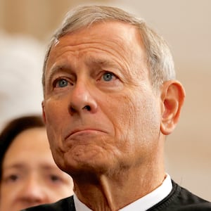 U.S. Supreme Court Chief Justice John Roberts attends inauguration ceremonies in the Rotunda of the U.S. Capitol on January 20, 2025 in Washington, DC.