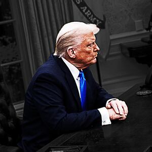 Trump's Iconic Oval Office Meeting.