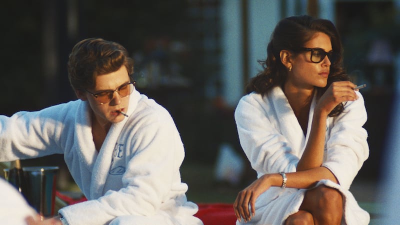 Igby Rigney and Kaia Gerber in 'The Shards'