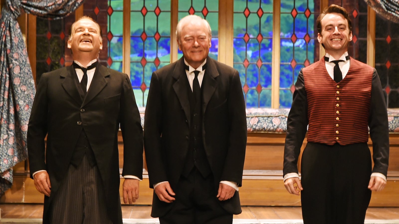 David Killick (center), who starred in shows like "The Crown" and productions like "The Importance of Being Earnest" has passed away at 87.