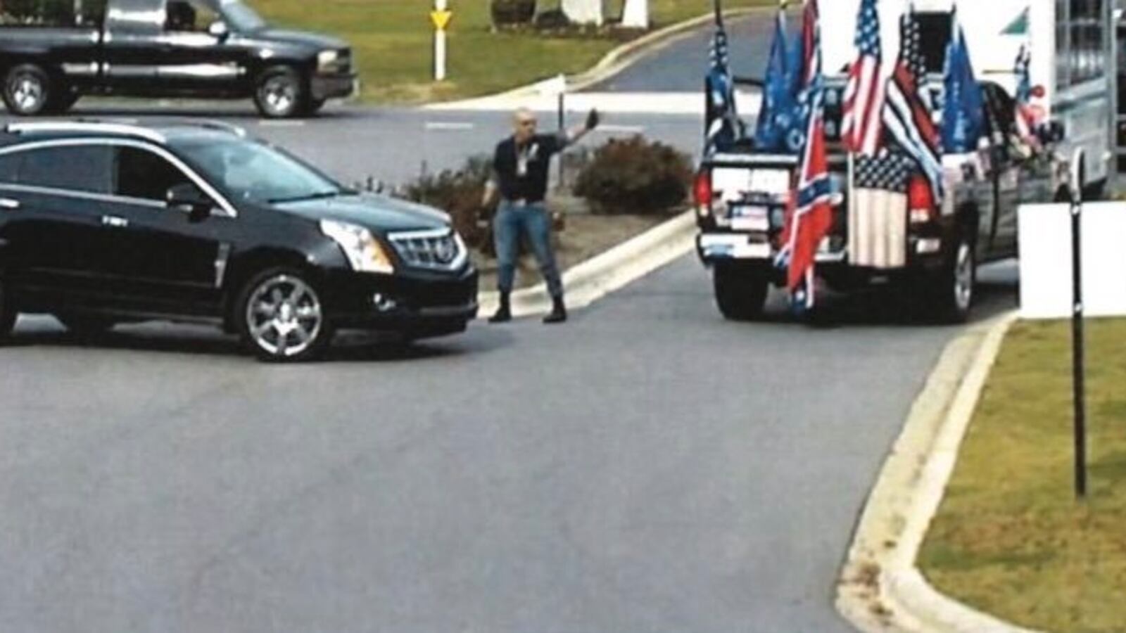 Confederate Flag in South Carolina, Marian Hudak