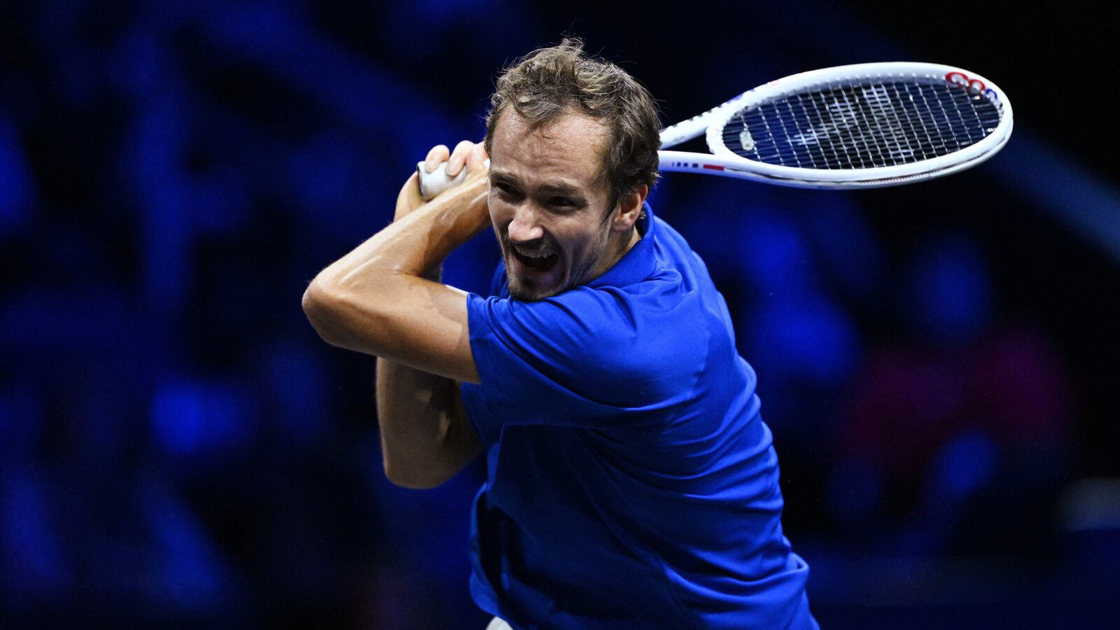 Team Europe tennis starr Daniil Medvedev.