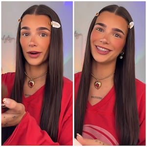 Ari Kytsya did her makeup while discussing the cosmetic procedures she had undergone on TikTok.