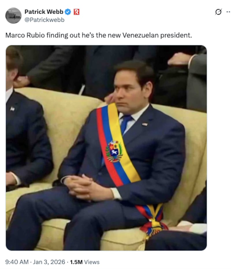 Marco Rubio/X
