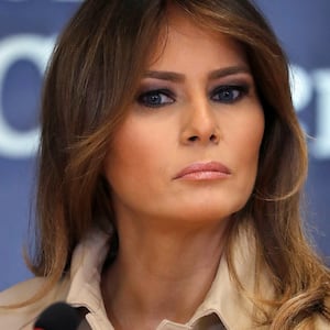 U.S. first lady Melania Trump.