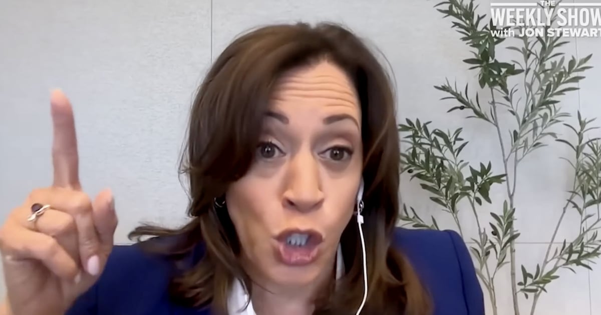 Kamala Harris Finally Lets ‘F***ing’ Rip!