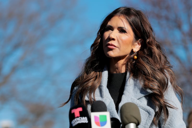 Noem is facing pressure to resign even from some Republican senators, after a widely criticized month of ICE operations in Minneapolis.