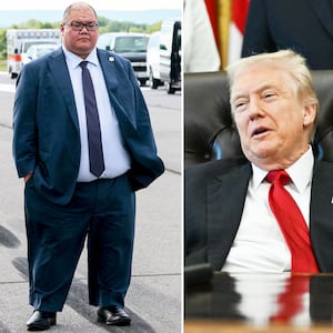 Stephen Cheung and Donald Trump