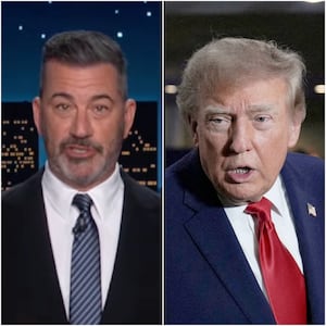 Jimmy Kimmel, Donald Trump