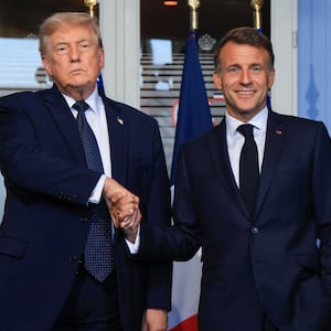 trump macron
