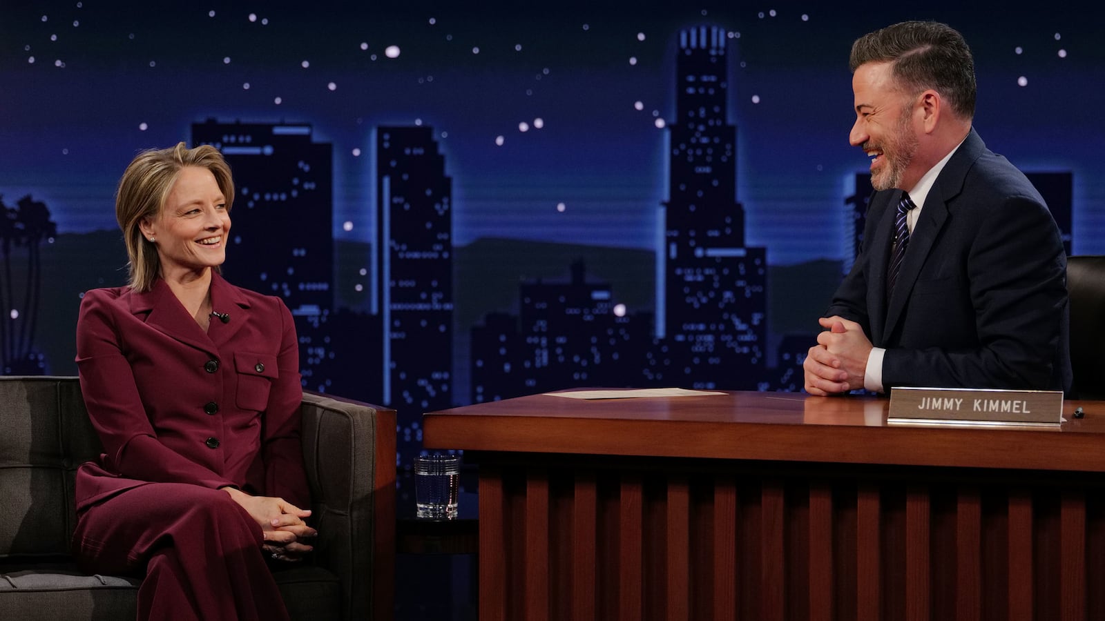 Jodie Foster on Jimmy Kimmel Live