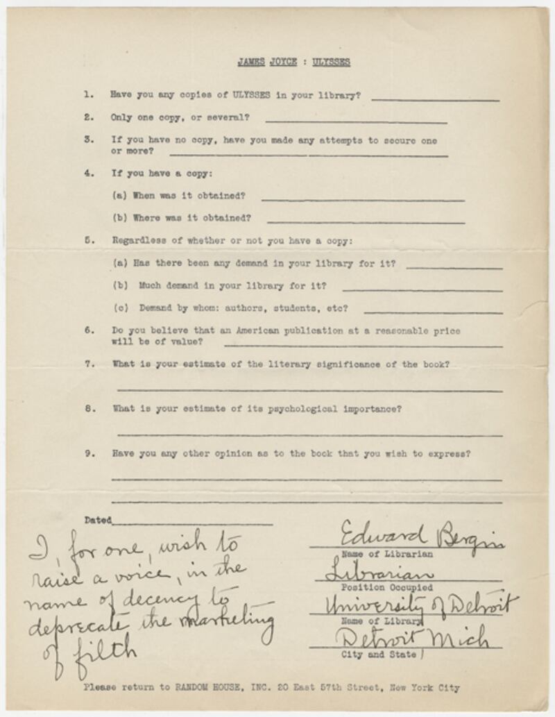 galleries/2012/06/16/librarians-who-hated-ulysses-letters/librarians-ulysses-fifty-shades-detroit-edward-bergin_omsl1g