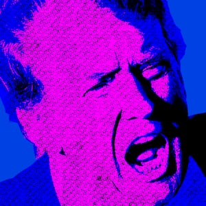 Donald Trump photo illustration 
illo