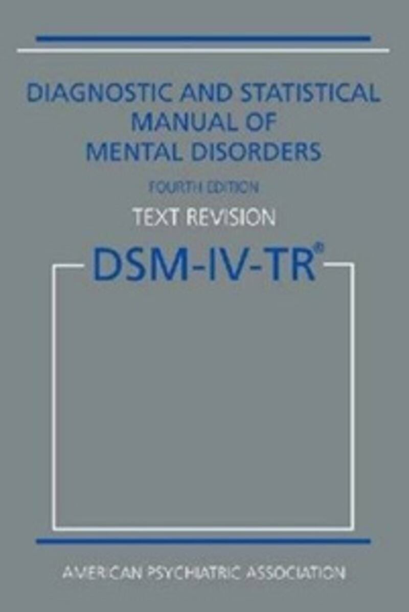 articles/2012/11/20/jon-ronson-s-book-bag-five-books-on-madness/ronson-book-bag-manual-of-mental-disorders_n1ptat