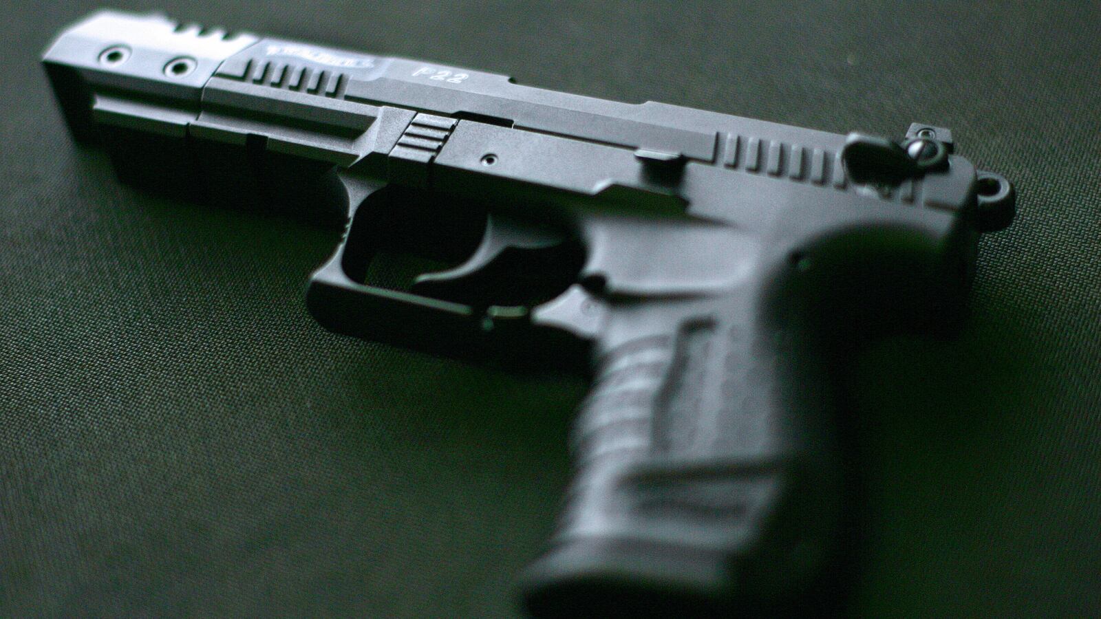 Handgun.