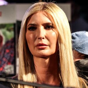 Ivanka Trump listens to a speech