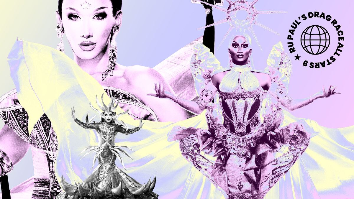 A photo illustration of Angeria Paris Van Michaels, Shannel, and Plastique Tiara