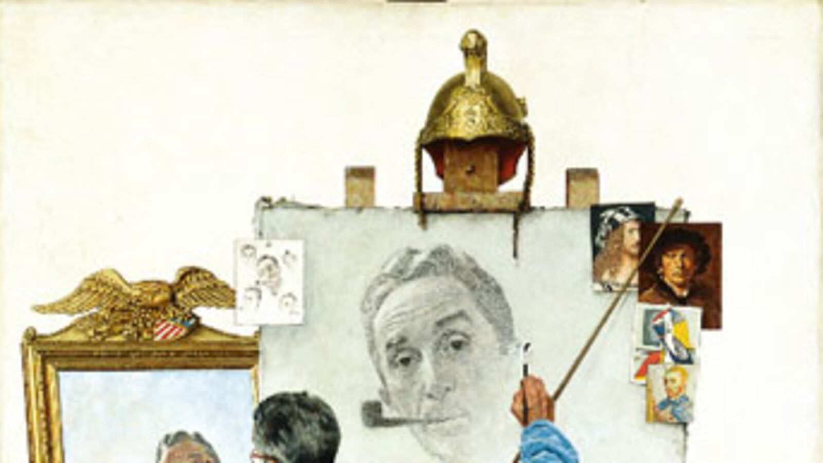 galleries/2009/12/21/norman-rockwell-double-takes/norman-rockwell---triple-self-portrait_rqmvce