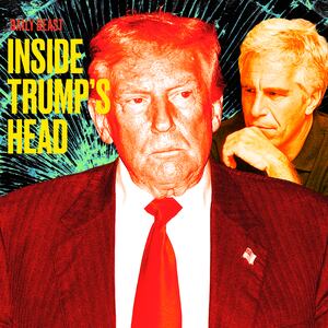 A photo illustration of Donald Trump and Jeffrey Epstein.