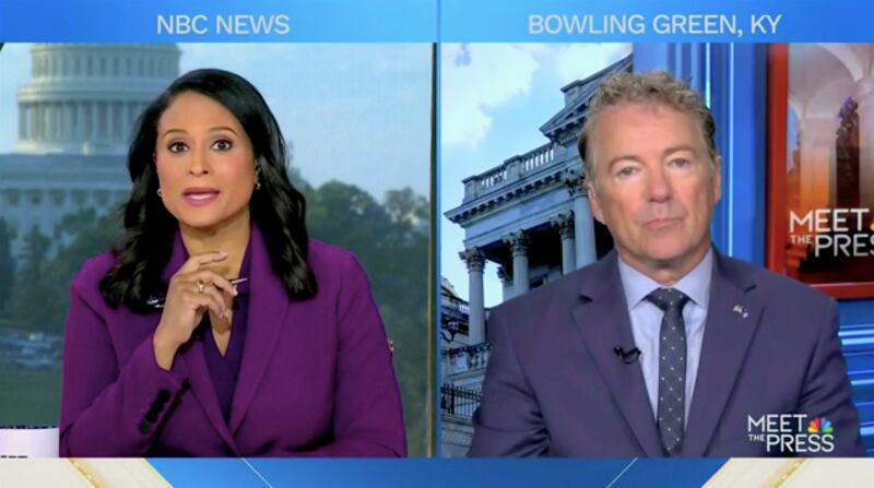 Rand Paul on Meet the Press with Kristen Welker
