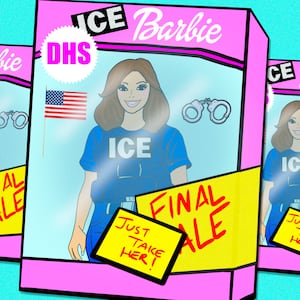 Ice Barbie illustration