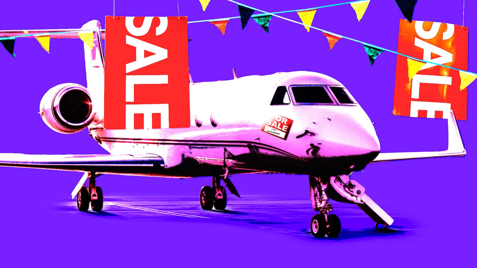 Ice Barbie's plane for sale.