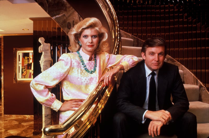 Donald and Ivana Trump