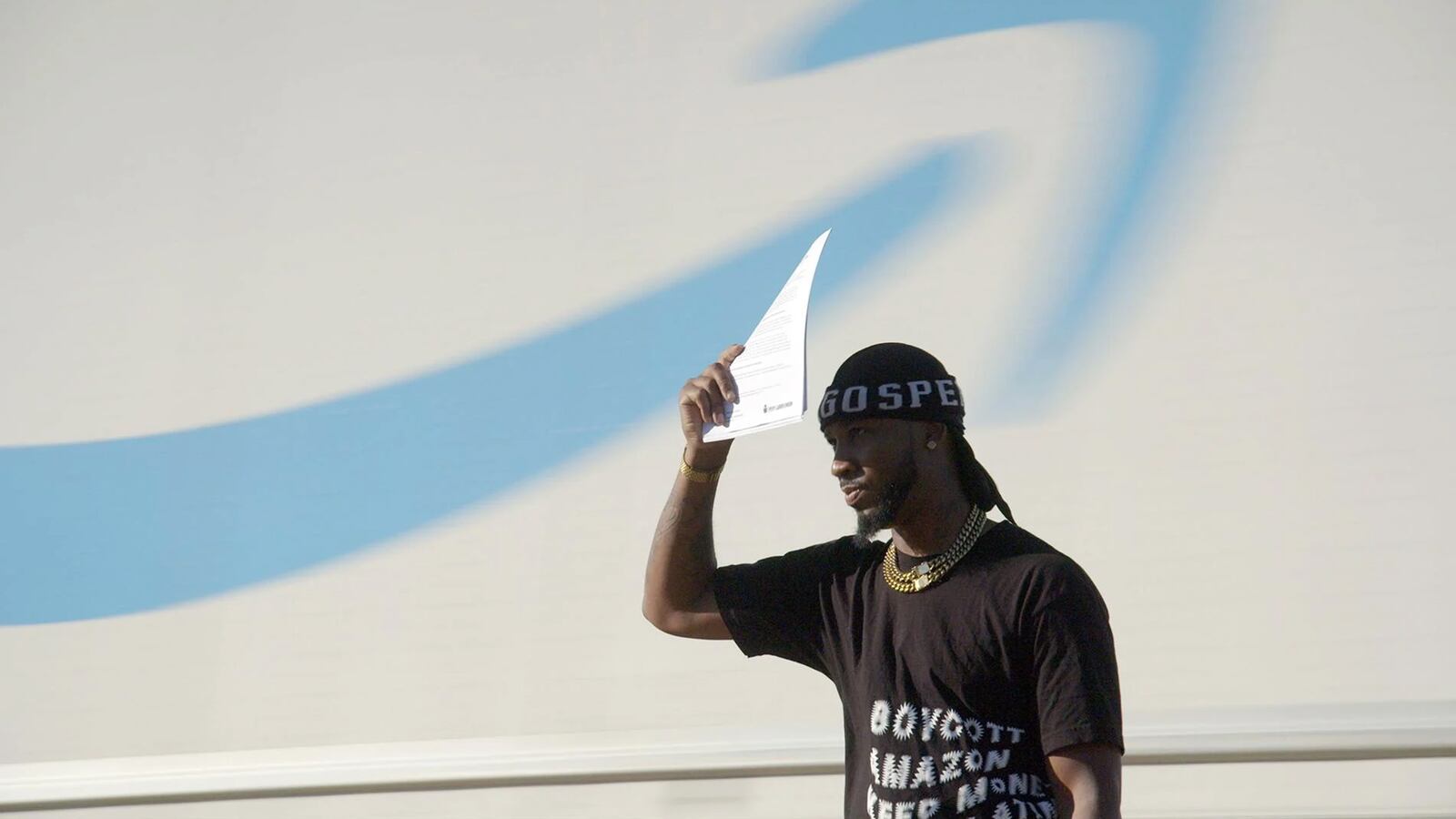 A photo including a still from the documentary Union in the Sundance Film Festival