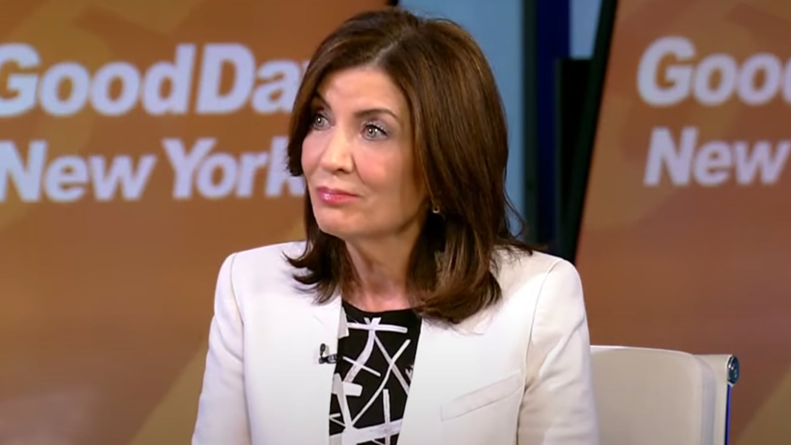 New York Gov. Kathy Hochul tells people who refuse NYC subway bag searches to “go home.”
