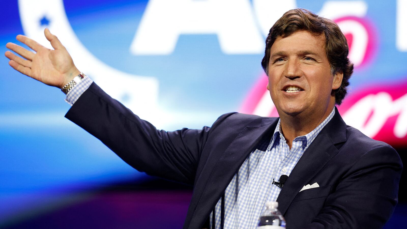 Former Fox News commentator Tucker Carlson