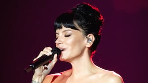 Lily Allen performs West End Girl at Auditorium Theatre on April 03, 2026 in Chicago, Illinois.