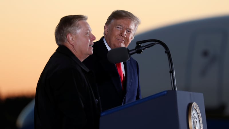 “I can’t do it with Jared, and I can’t do it with Witkoff. They’re just too conflicted,” Graham reportedly said about Trump's Middle East negotiators.