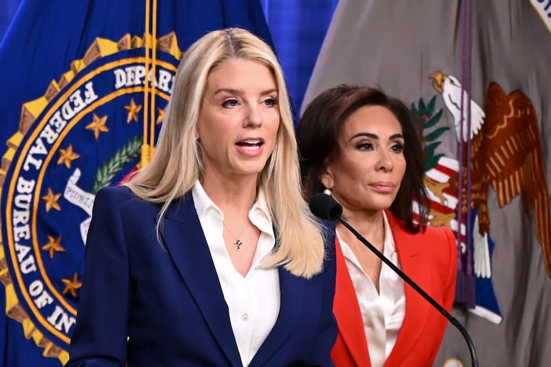 Attorney General Pam Bondi was left stammering when pressed on President Donald Trump's claim that she insisted Tulsi Gabbard attend the Fulton County raid where 2020 ballots were seized.