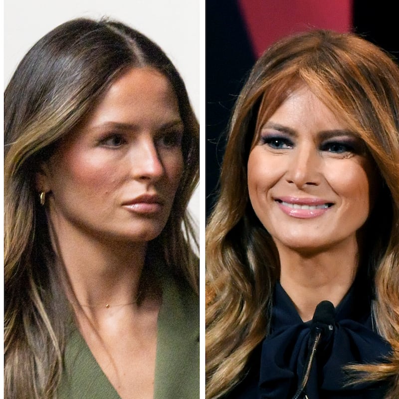 Margo Martin, Melania Trump, Hope Hicks, Kristi Noem
