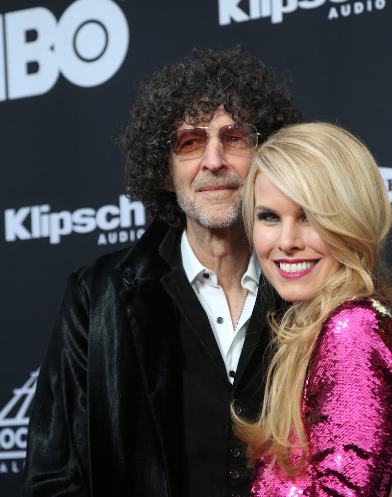 Howard Stern and Beth Ostrosky Stern.