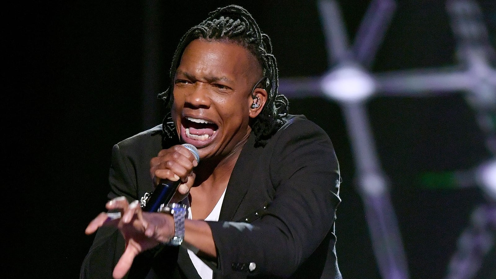rtist Michael Tait of Newsboys performs onstage during the 6th Annual KLOVE Fan Awards at The Grand Ole Opry on May 27, 2018 in Nashville, Tennessee.