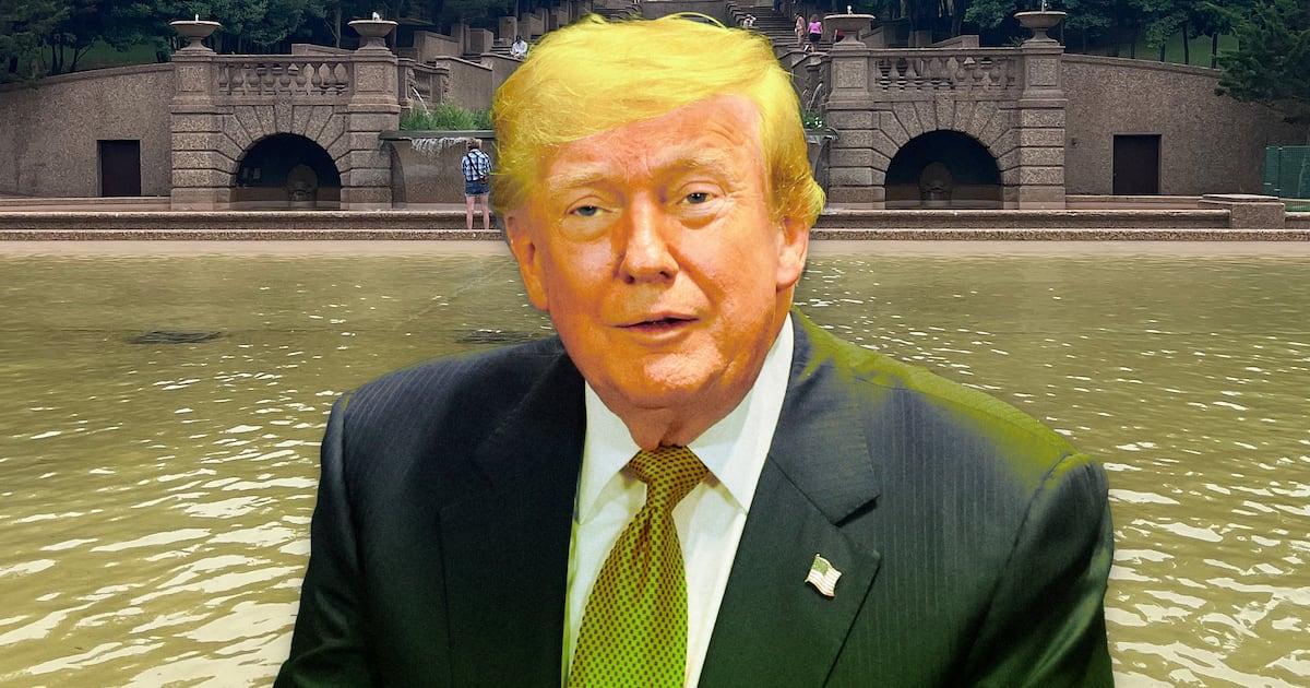 Trump Vanity Project Turns New Putrid Color