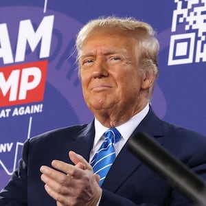 Republican presidential candidate and former U.S. President Donald Trump.