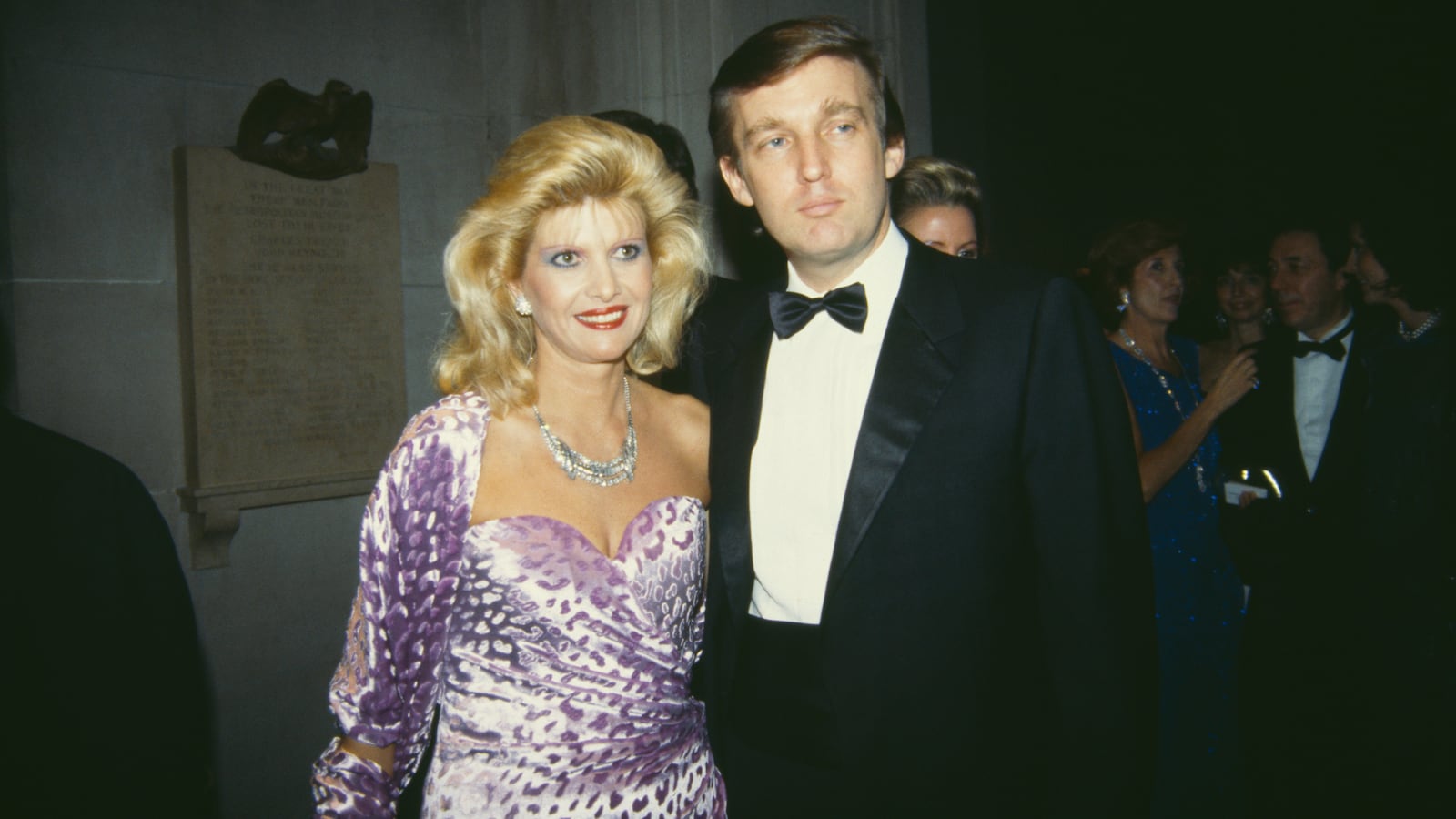 Photograph of Donald and Ivana Trump